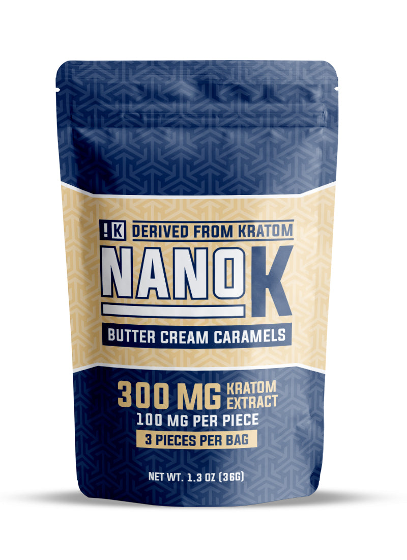 Kratom Extract Butter Cream Caramels
